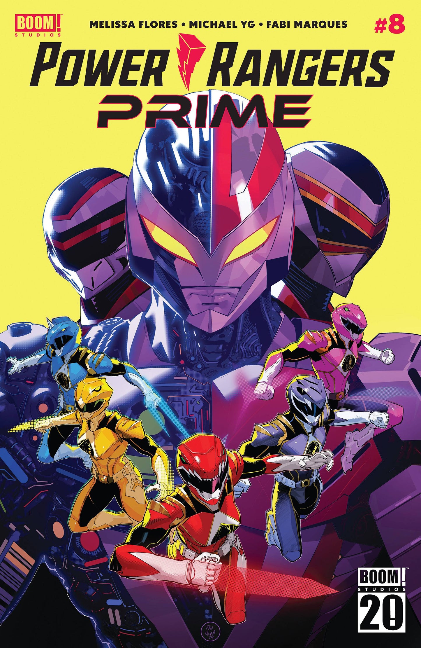 BOOM STUDIOS COMICS POWER RANGERS PRIME #8