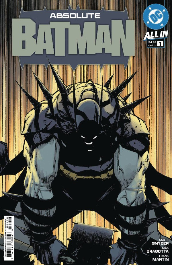 DC COMICS ABSOLUTE BATMAN #1 4TH PRINTING