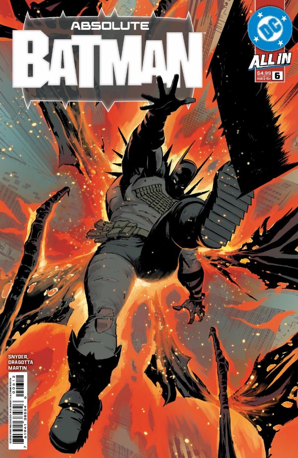DC COMICS ABSOLUTE BATMAN #6 2ND PRINTING