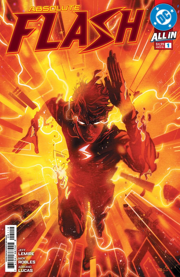 DC COMICS ABSOLUTE FLASH #1 2ND PRINTING