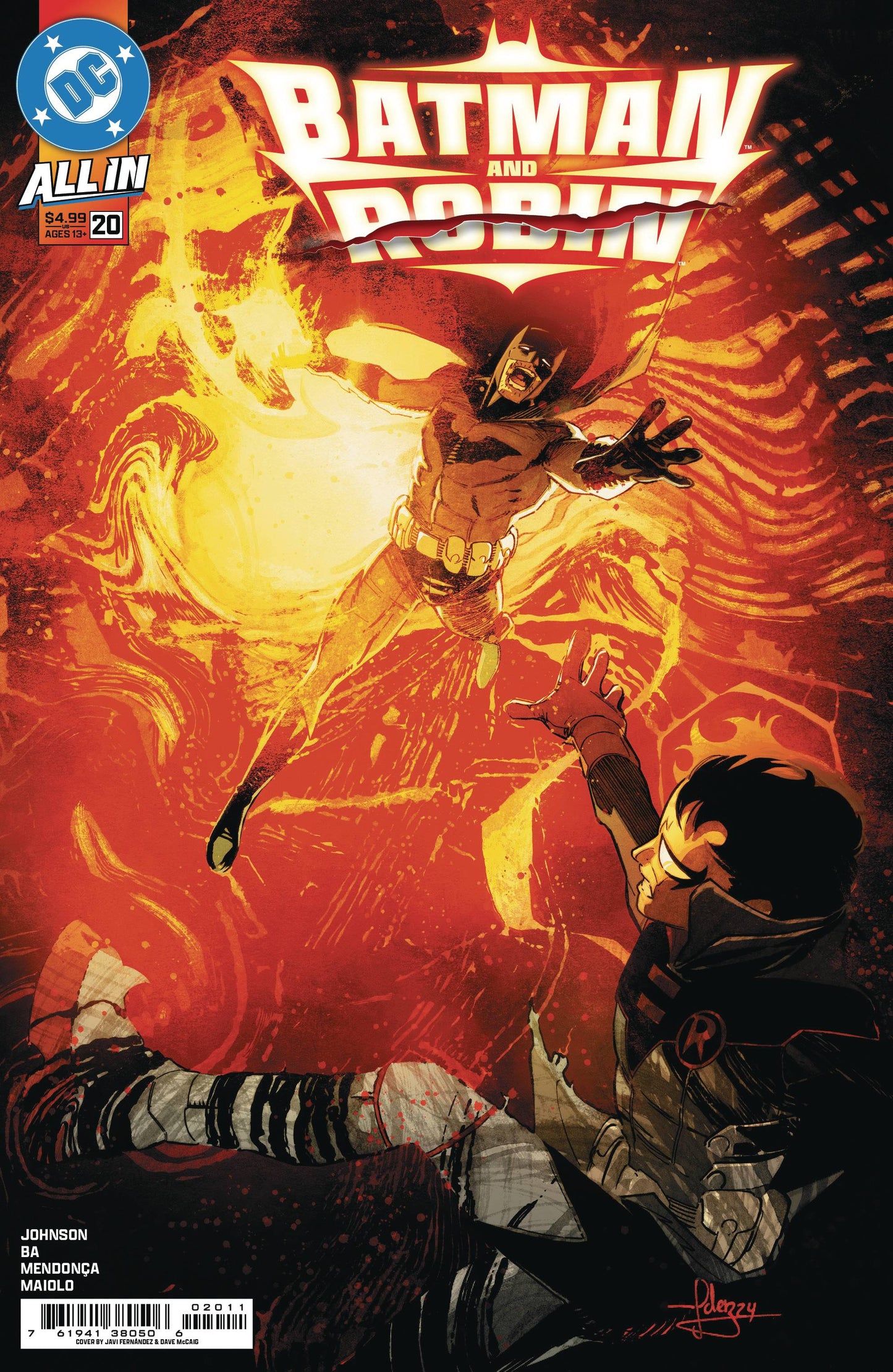 DC COMICS BATMAN AND ROBIN #20