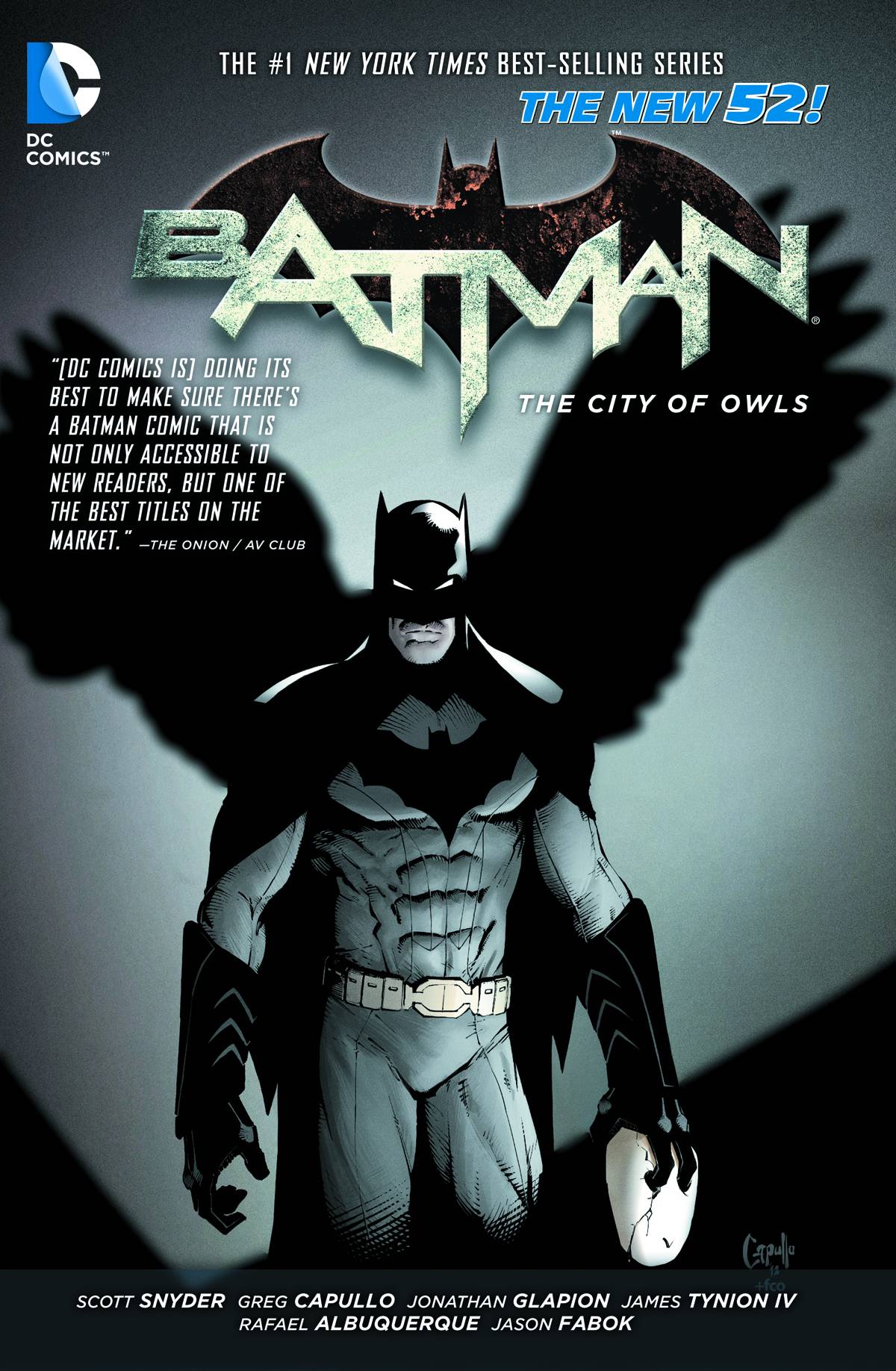 DC COMICS BATMAN TP VOL 02 THE CITY OF OWLS (N52)