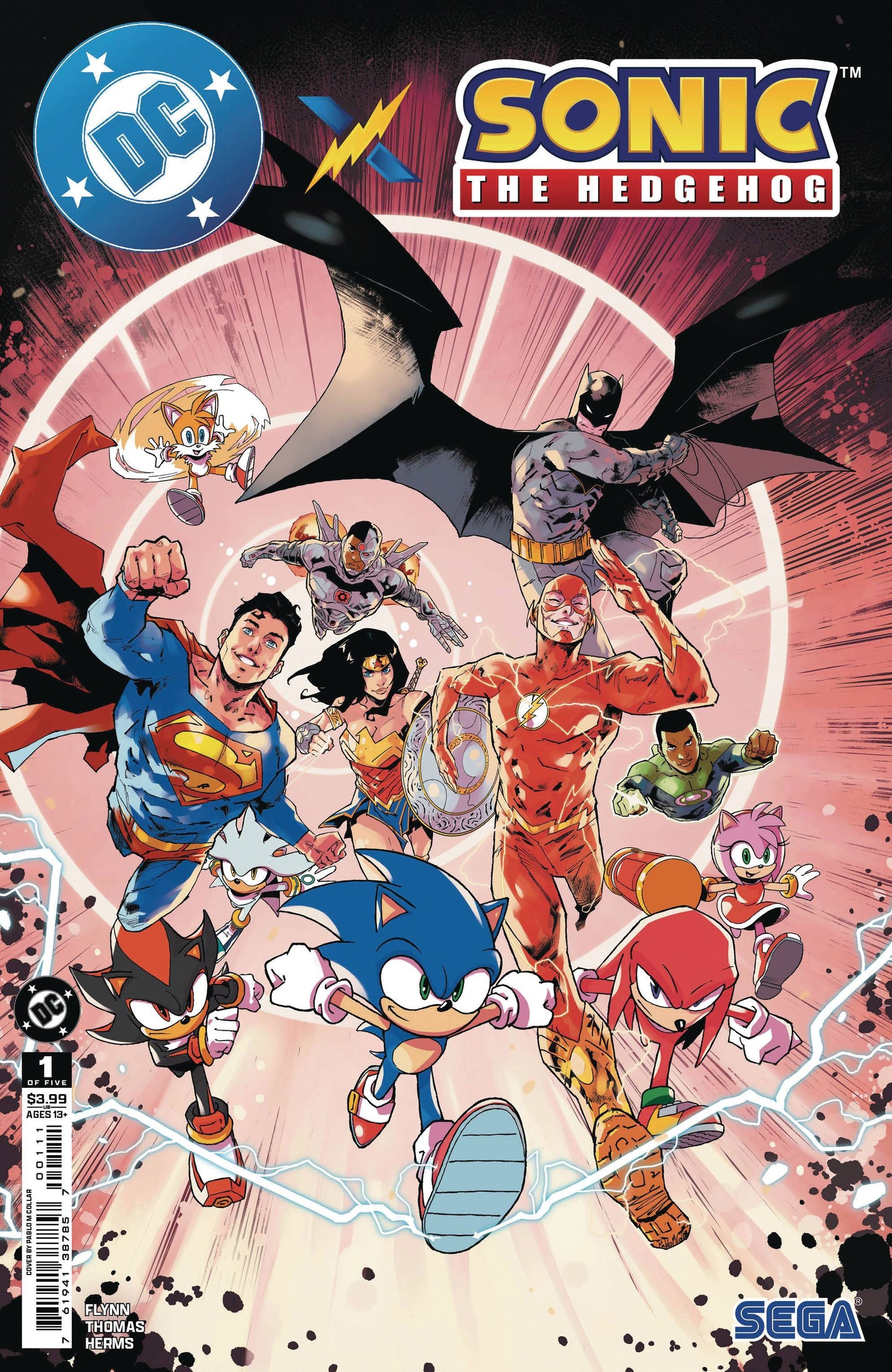 DC COMICS DC X SONIC THE HEDGEHOG #1 (OF 5)