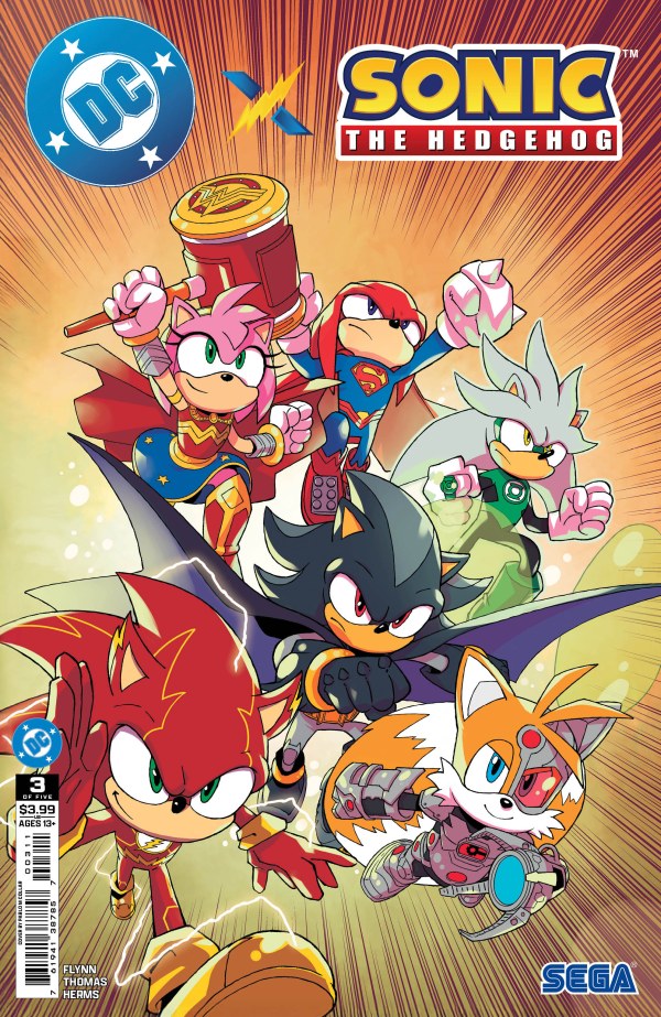 DC COMICS DC X SONIC THE HEDGEHOG #3 (OF 5)