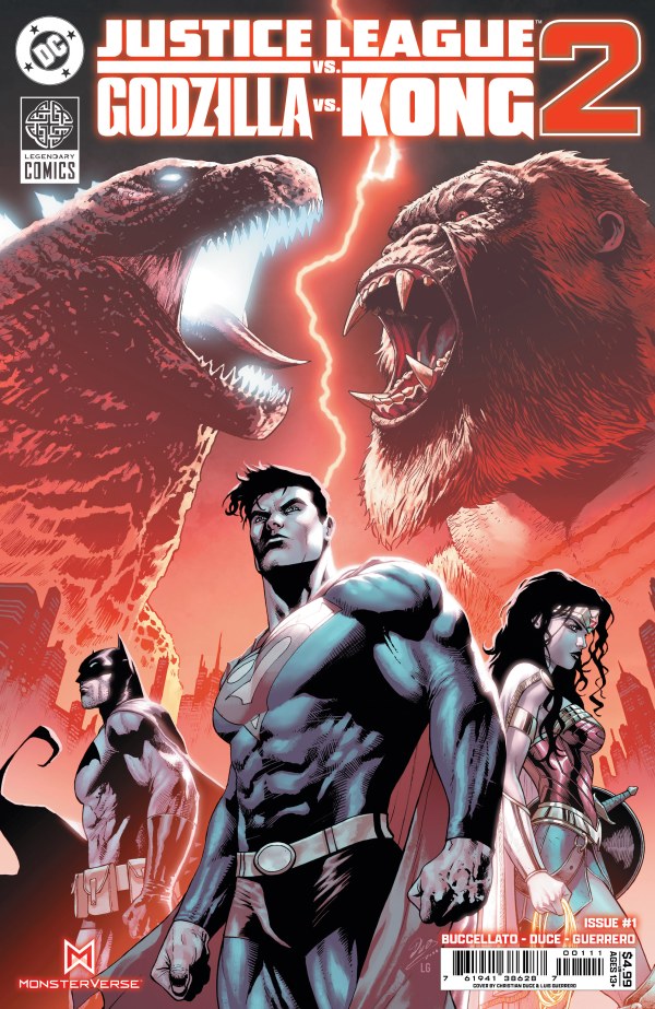 DC COMICS JUSTICE LEAGUE VS GODZILLA VS KONG 2 #1 (OF 7)