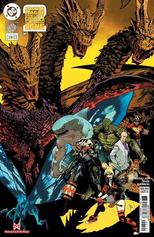 DC COMICS JUSTICE LEAGUE VS GODZILLA VS KONG 2 #1 (OF 7)
Cover B Dan Mora Variant