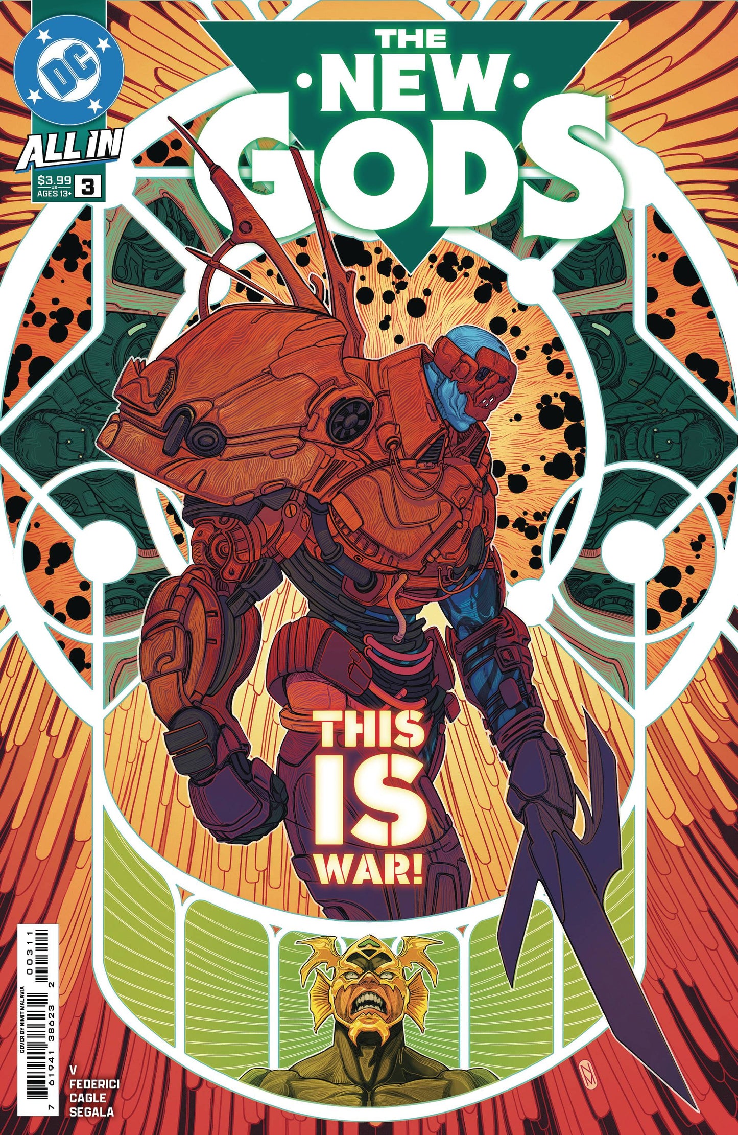 DC COMICS NEW GODS #3 (OF 12)