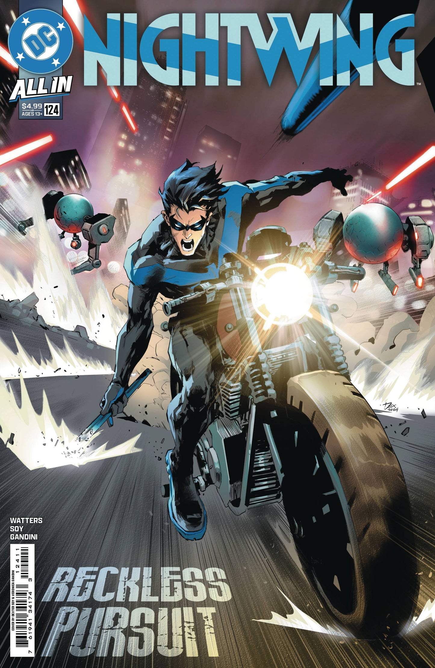 DC COMICS NIGHTWING #124