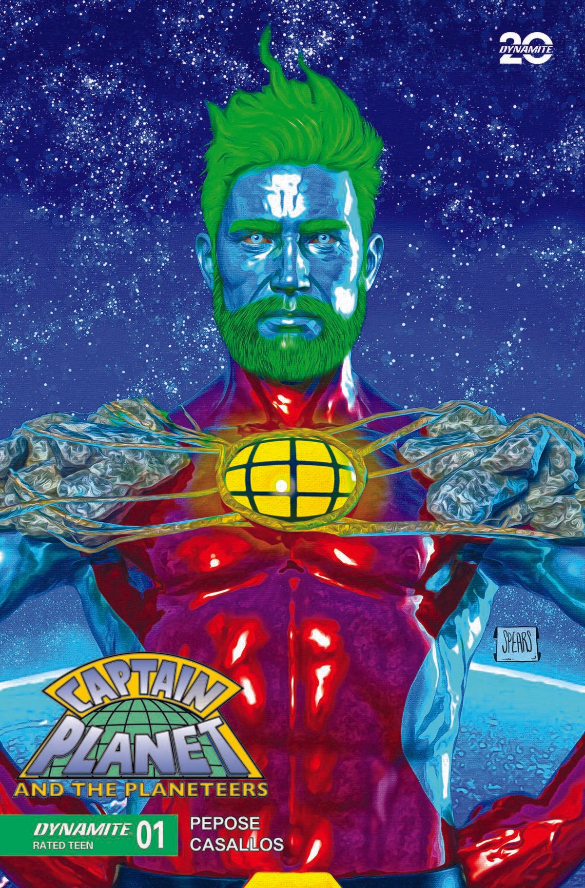 DYNAMITE COMICS CAPTAIN PLANET #1