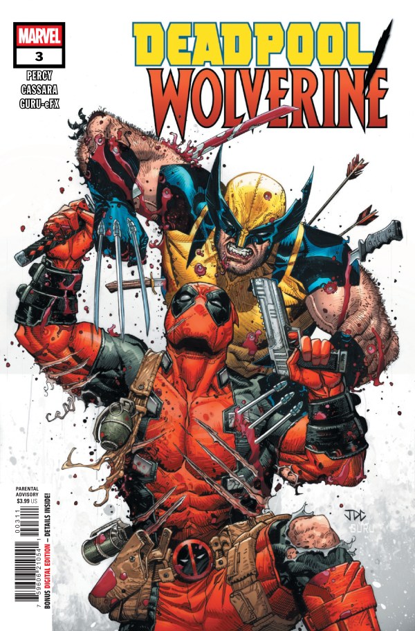 MARVEL COMICS DEADPOOL WOLVERINE #3