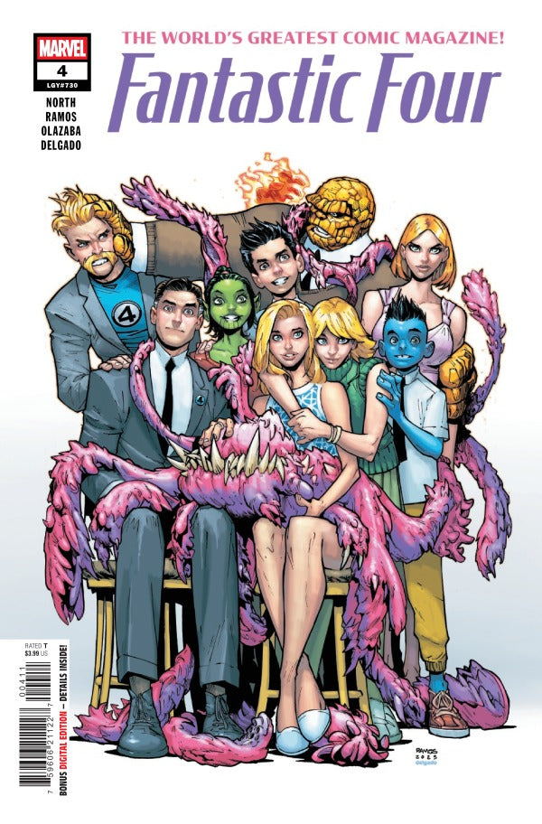 MARVEL COMICS FANTASTIC FOUR #4