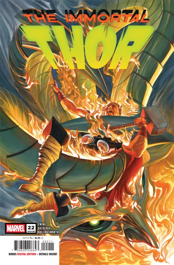 MARVEL COMICS IMMORTAL THOR #22