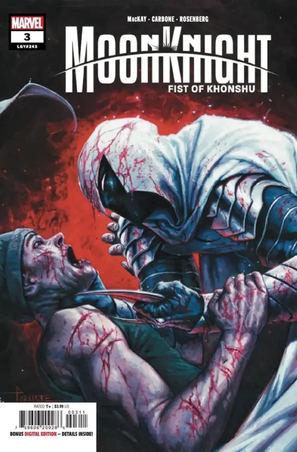 MARVEL COMICS MOON KNIGHT FIST OF KHONSHU #3