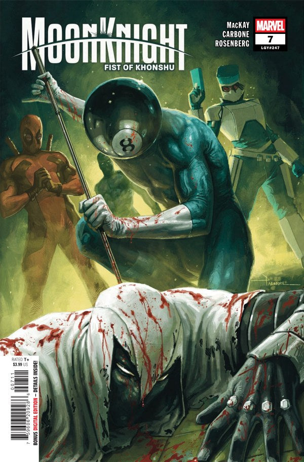 MARVEL COMICS MOON KNIGHT FIST OF KHONSHU #7