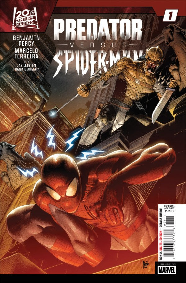 MARVEL COMICS PREDATOR VS SPIDER-MAN #1