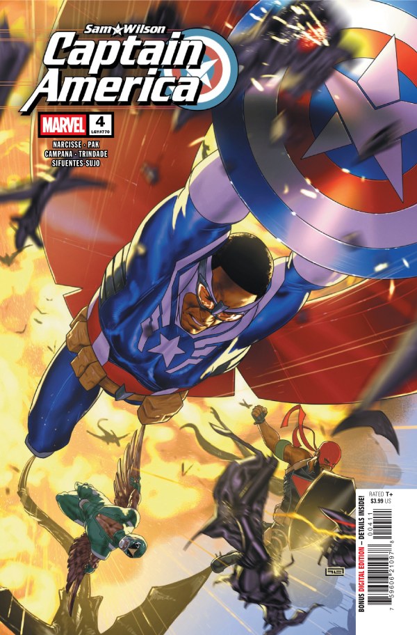 MARVEL COMICS SAM WILSON CAPTAIN AMERICA #4 (OF 5)