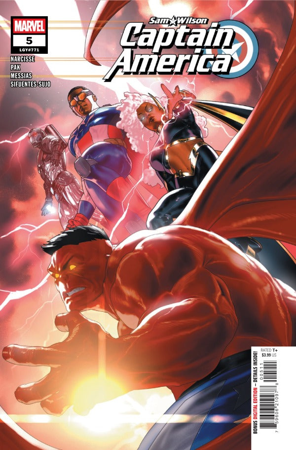 MARVEL COMICS SAM WILSON CAPTAIN AMERICA #5 (OF 5)
