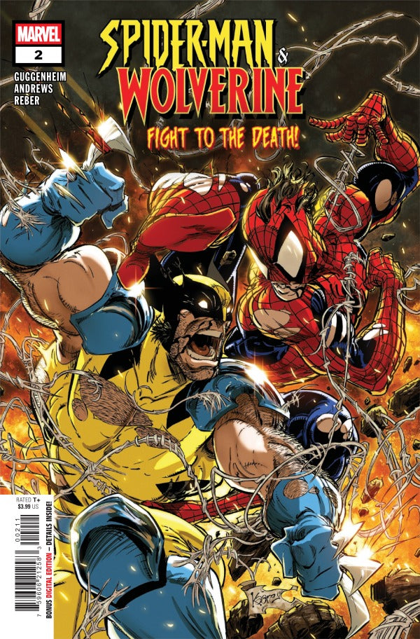 MARVEL COMICS SPIDER-MAN & WOLVERINE #2