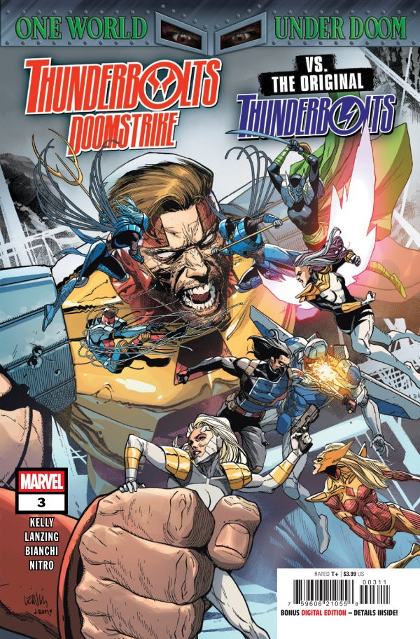 MARVEL COMICS THUNDERBOLTS DOOMSTRIKE #3 (OF 5)
