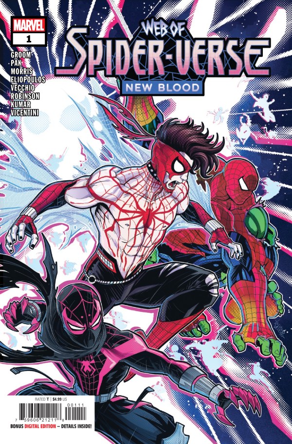 MARVEL COMICS WEB OF SPIDER-VERSE NEW BLOOD #1