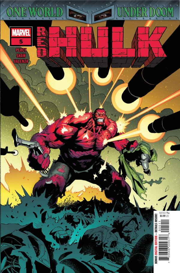 MARVEL COMIC RED HULK #5