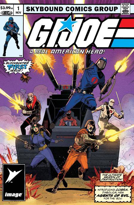 GI JOE A REAL AMERICAN HERO #1 HAMA CUT (ONE-SHOT)