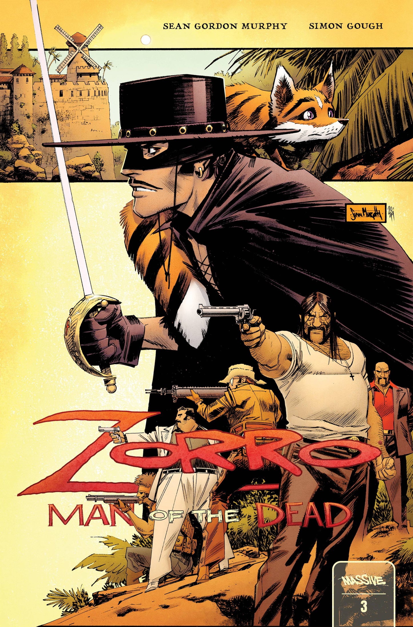 ZORRO MAN OF THE DEAD #3 (OF 4)