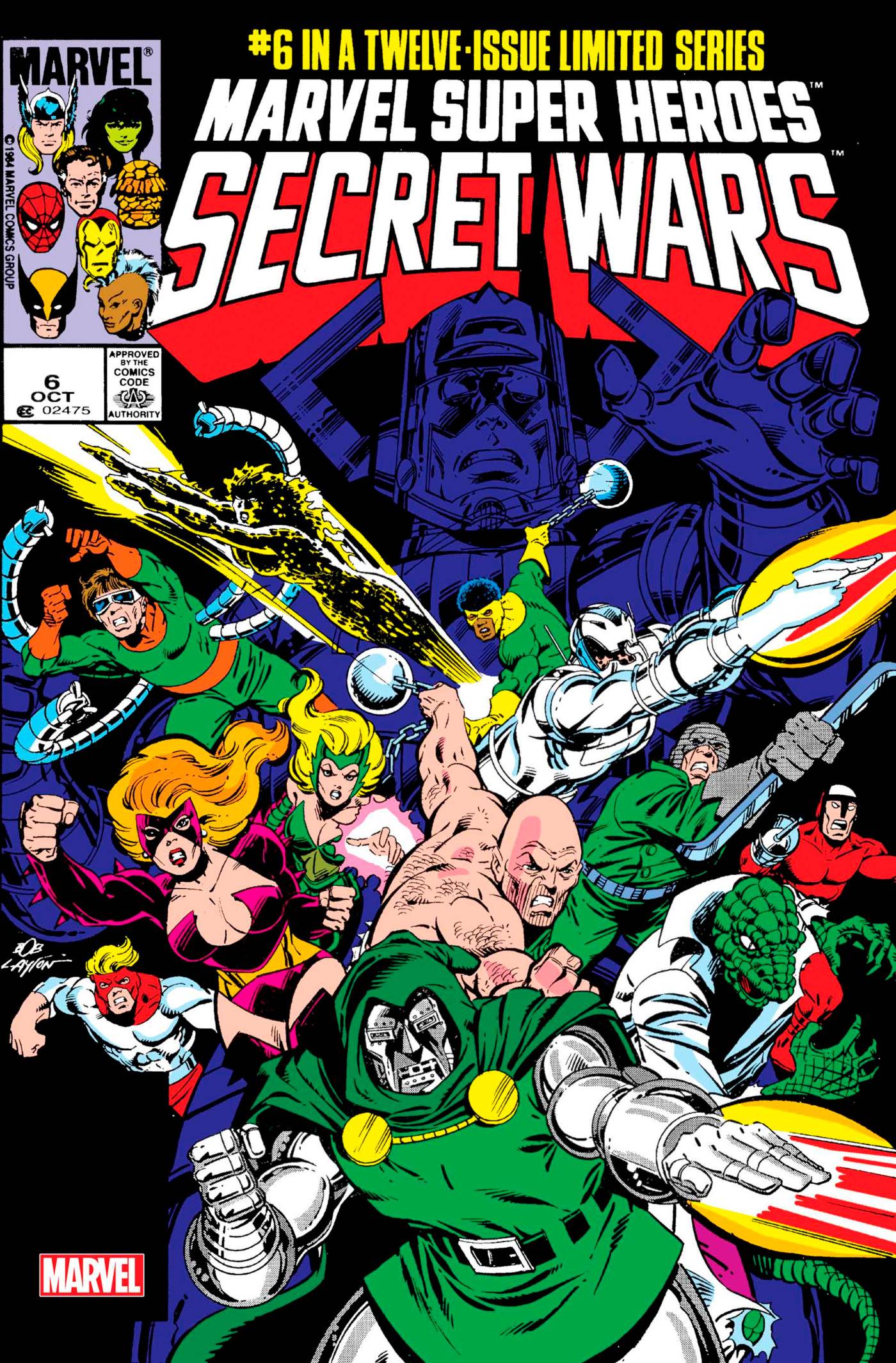 MSH SECRET WARS #6 FACSIMILE EDITION