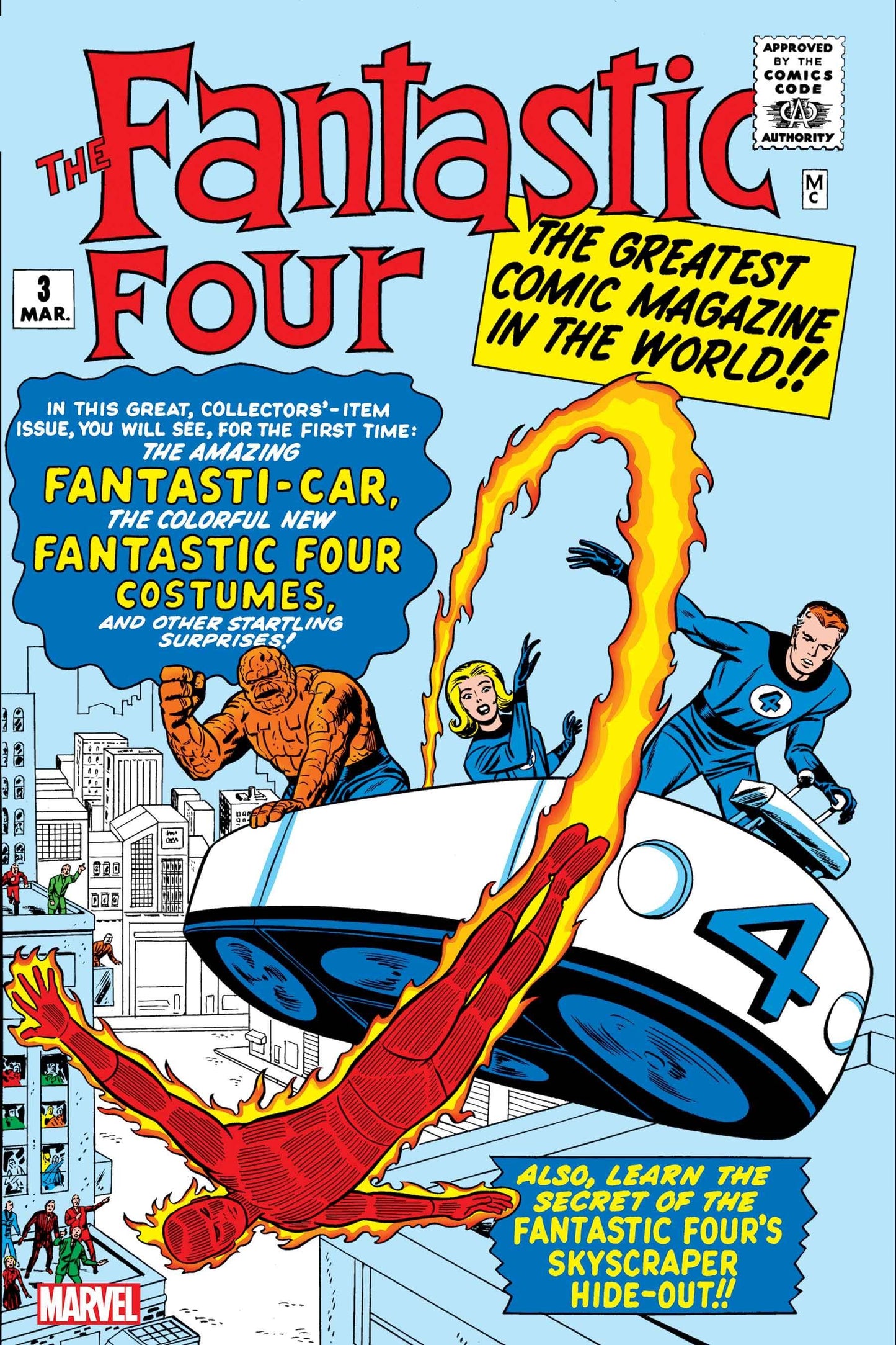 FANTASTIC FOUR #3 FACSIMILE