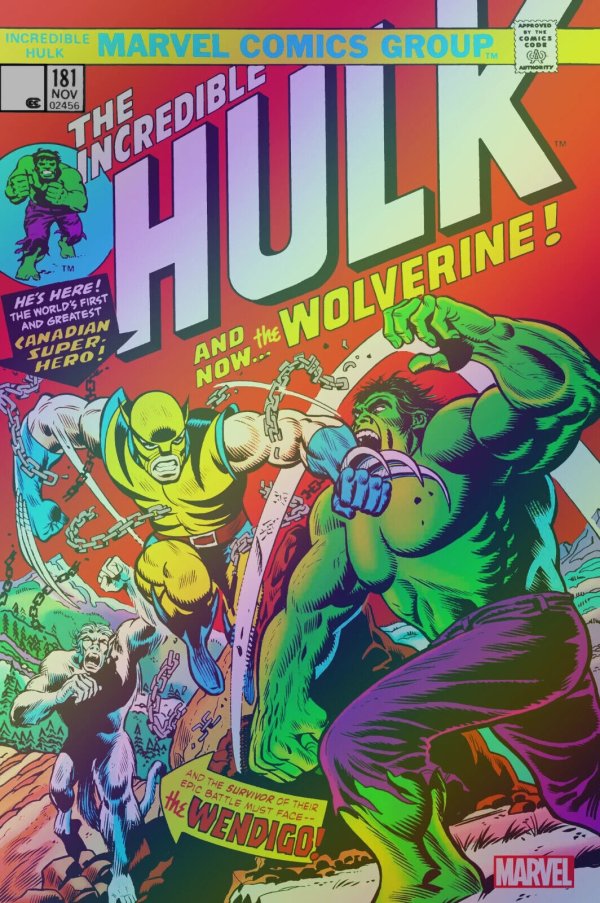 INCREDIBLE HULK #181 FACSIMILE EDITION