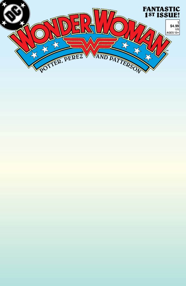 WONDER WOMAN (1987) #1 FACSIMILE EDITION