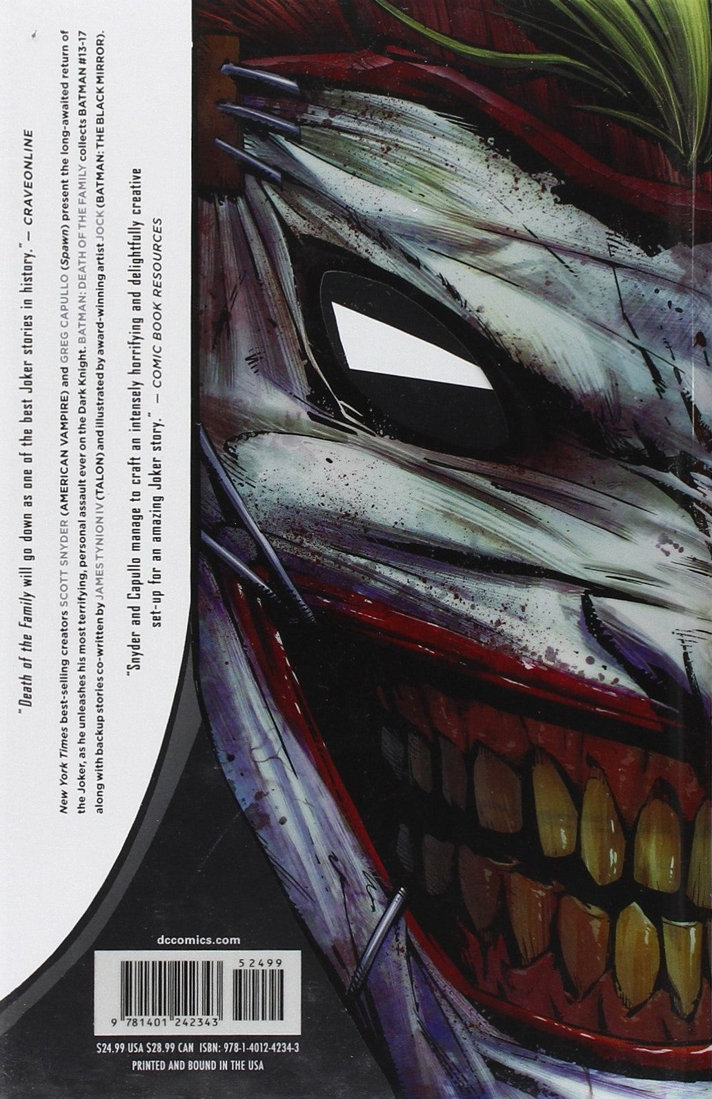 Batman Vol. 3: Death of the Family (The New 52) HC