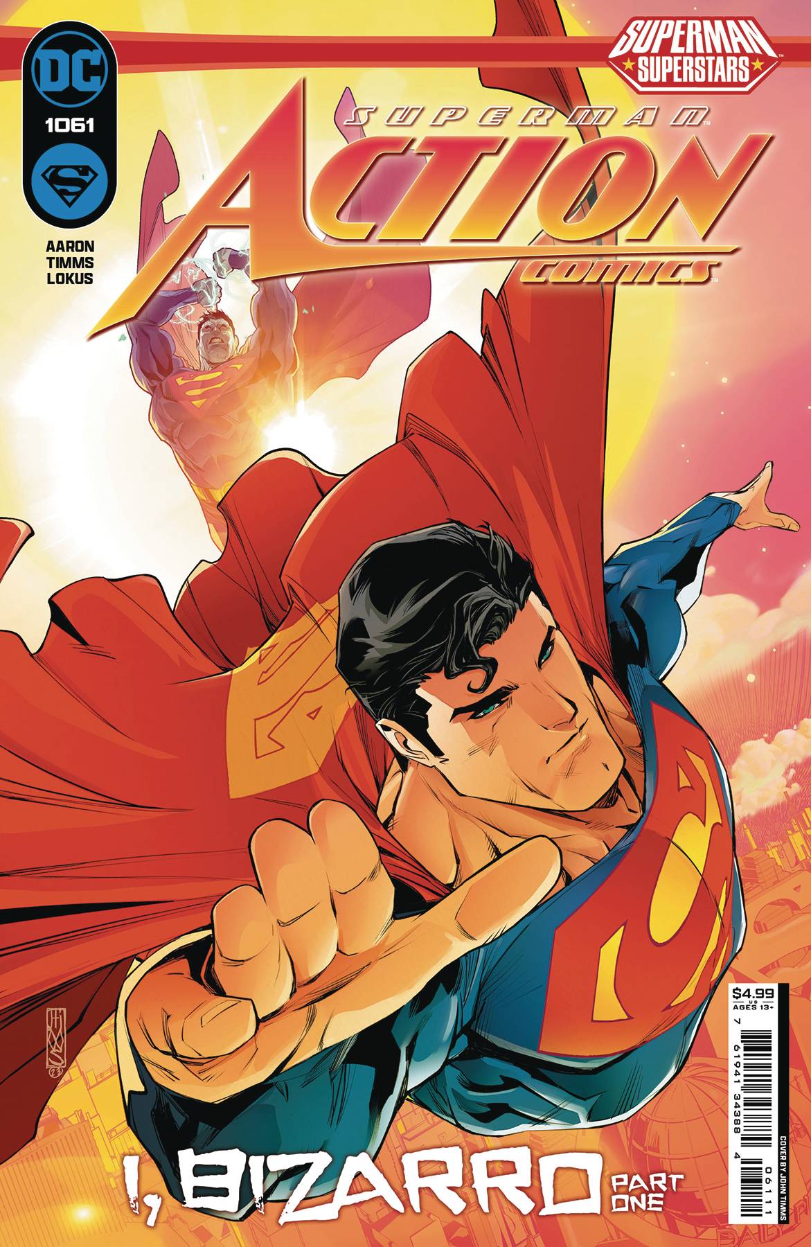 DC COMICS ACTION COMICS #1061 SUPERMAN FLYING