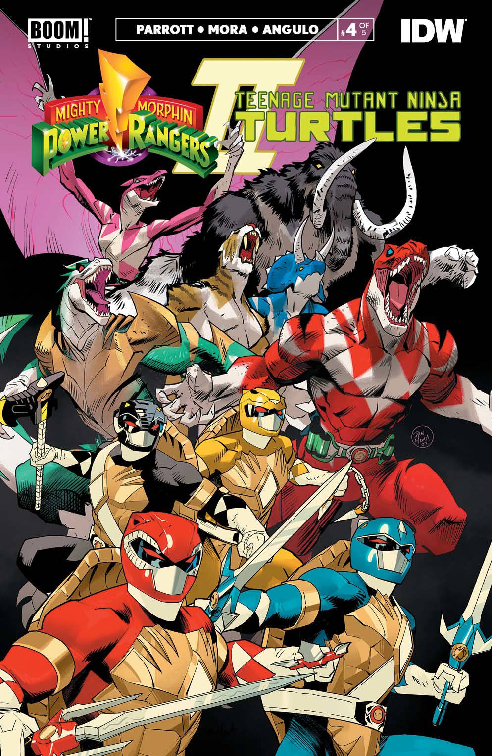 MMPR TMNT II #4 (OF 5)