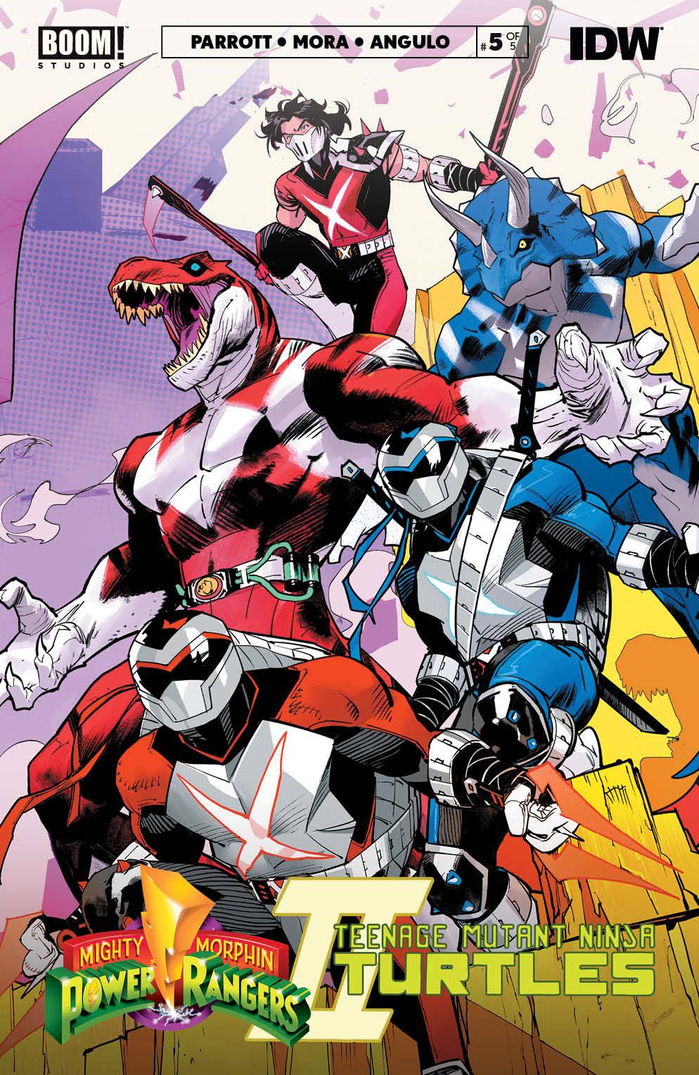 MMPR TMNT II #5 (OF 5)