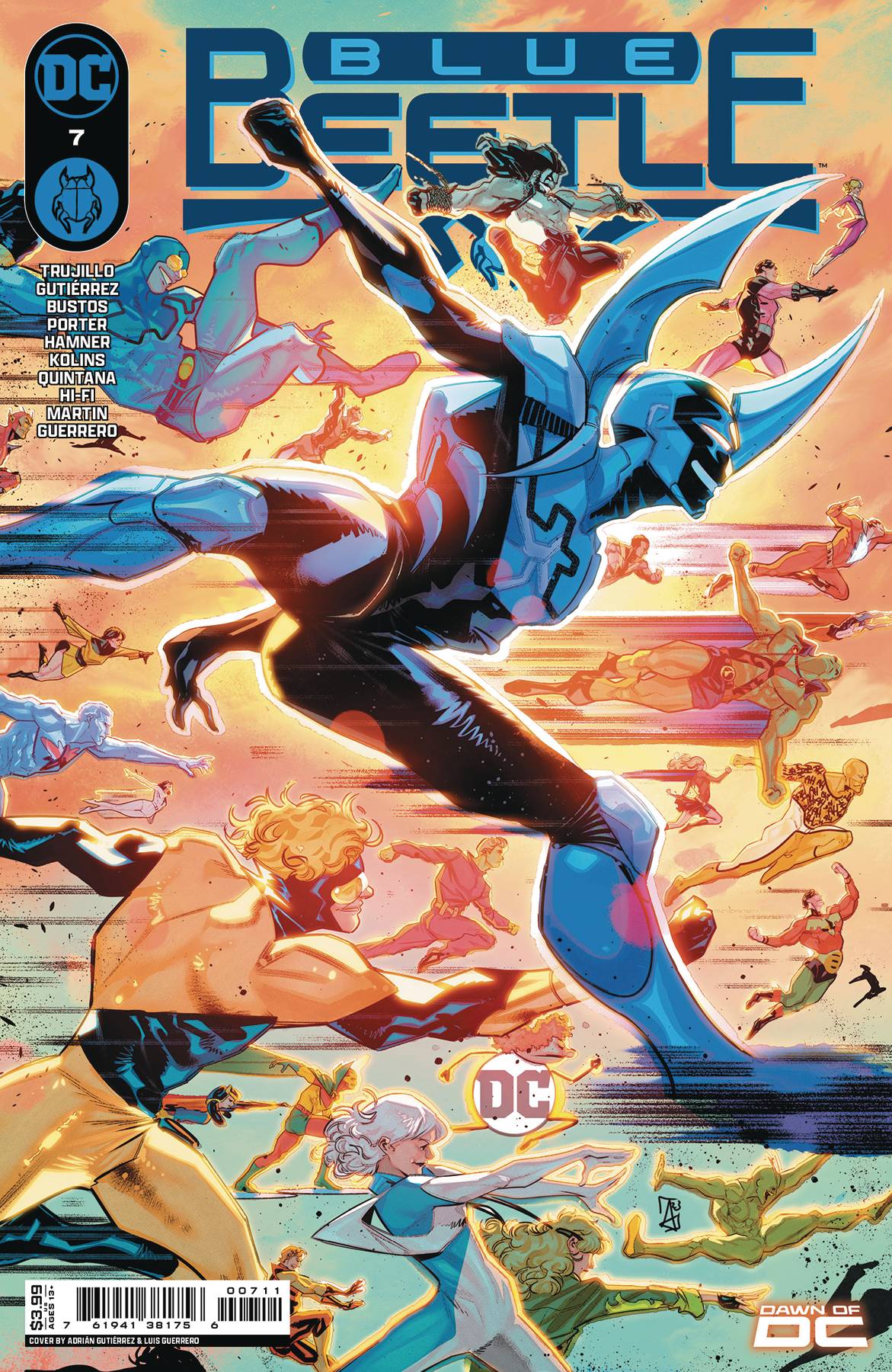BLUE BEETLE #7