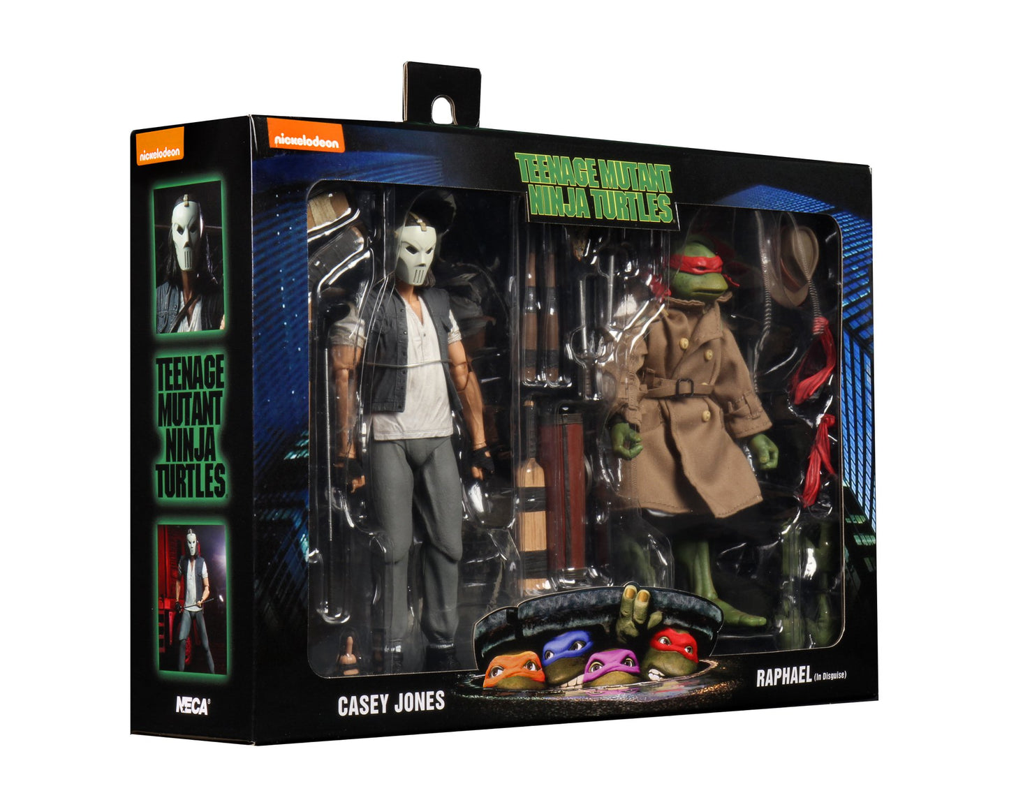 NECA TMNT Casey Jones & Raphael (Disguise)