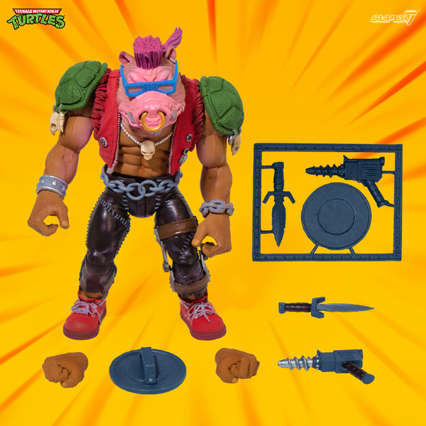TMNT ULTIMATES WAVE 2 BEBOP ACTION FIGURE
