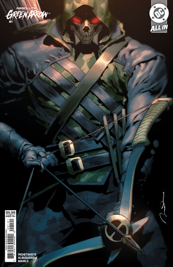 ABSOLUTE GREEN ARROW #1 COVER B - GERALD PAREL VARIANT