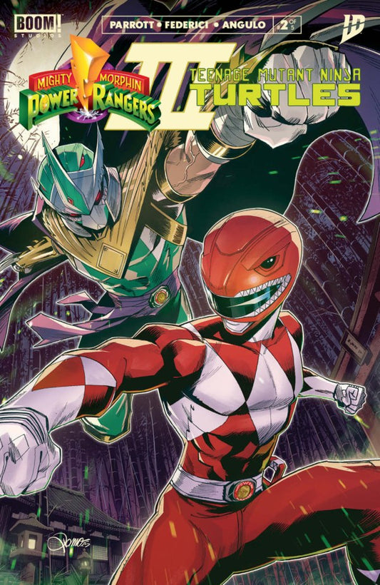 BOOM COMICS MMPR TMNT 3 #2