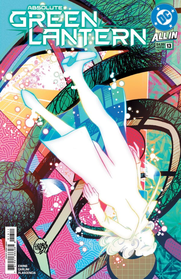 DC COMICS ABSOLUTE GREEN LANTERN #13
Comic book cover of Absolute Green Lantern with colorful design and character illustration.