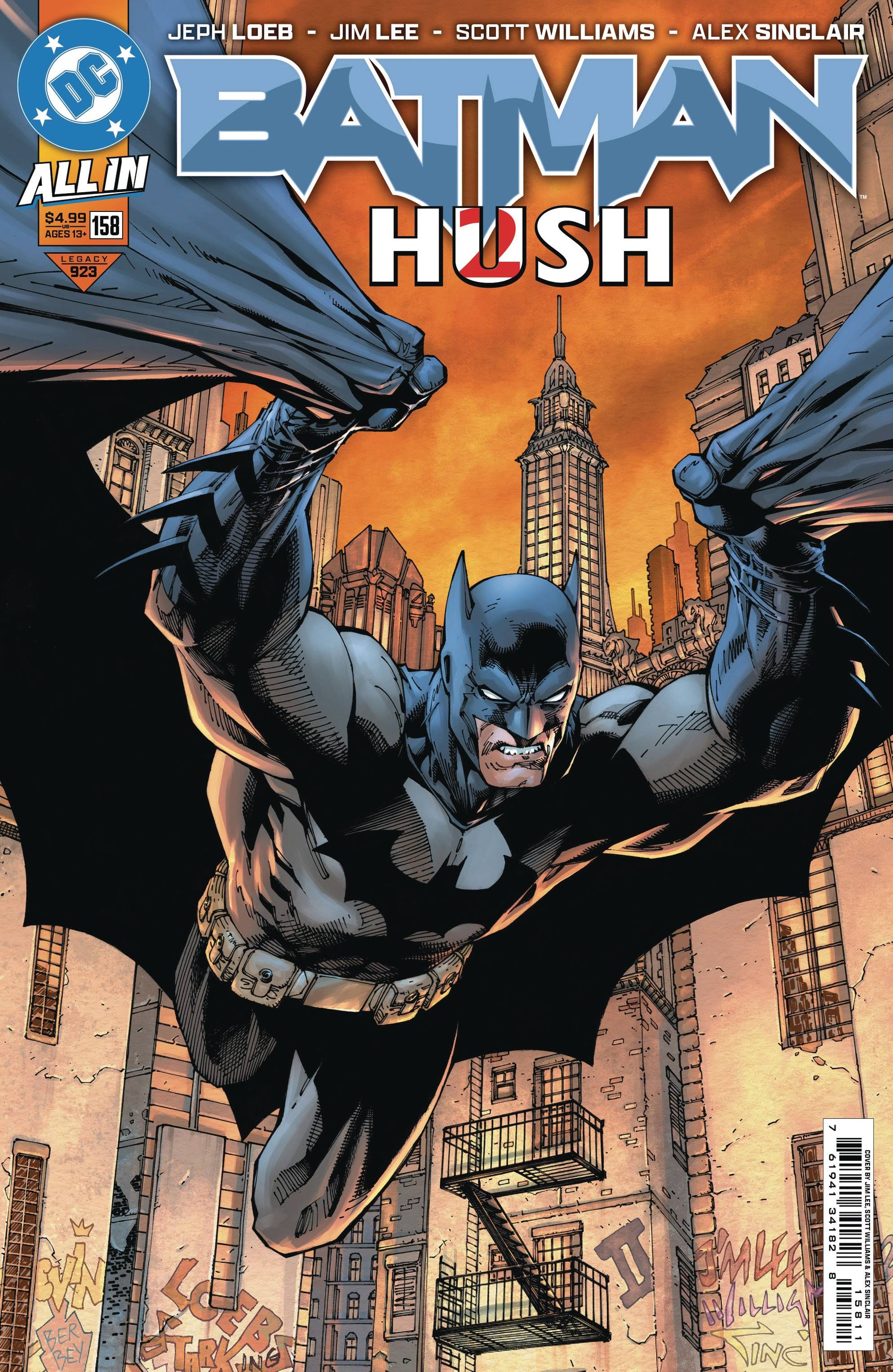 DC COMICS BATMAN #158
