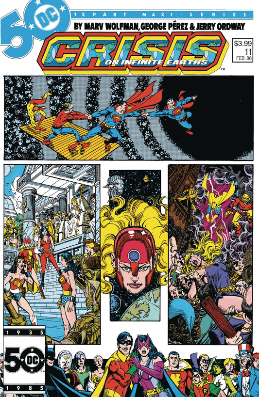 DC COMICS CRISIS ON INFINITE EARTHS #11 (OF 12) FACSIMILE