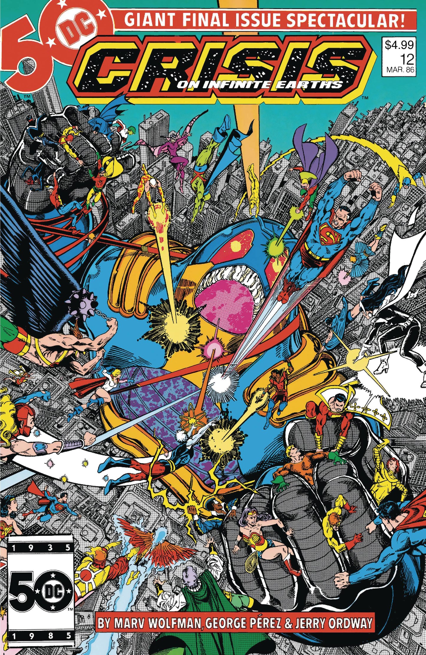 DC COMICS CRISIS ON INFINITE EARTHS FACSIMILE EDITION #12 (OF 12)