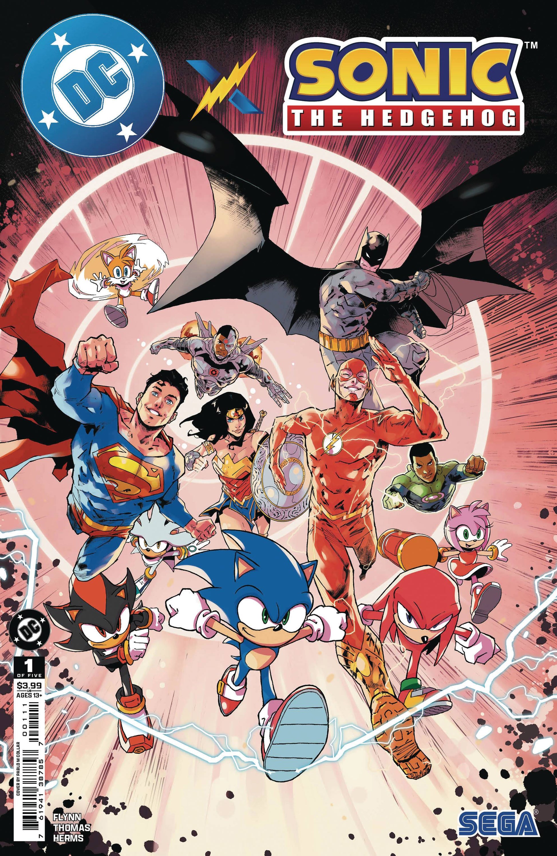 DC COMICS DC X SONIC THE HEDGEHOG #1 (OF 5)