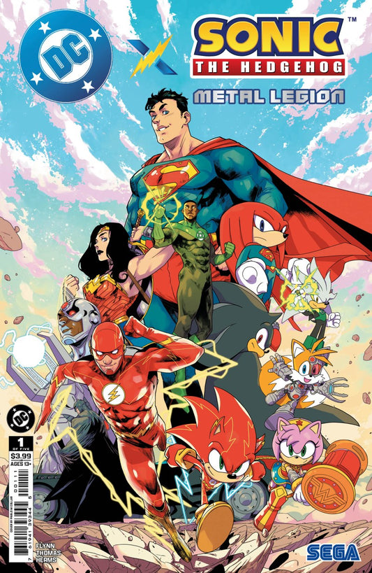 DC COMICS DC X SONIC THE HEDGEHOG: THE METAL LEGION #1