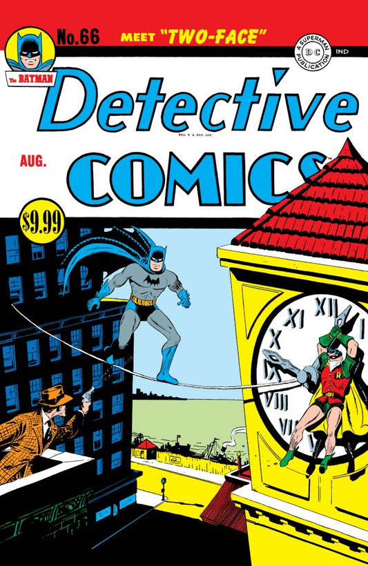 DC COMICS DETECTIVE COMICS #66
Comic book cover of Detective Comics featuring Batman and the Joker.