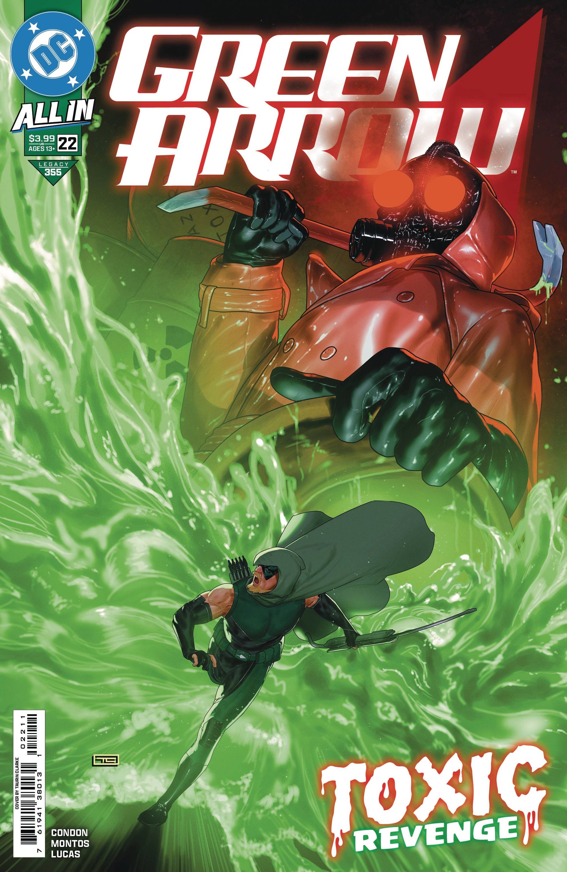 DC COMICS GREEN ARROW #22