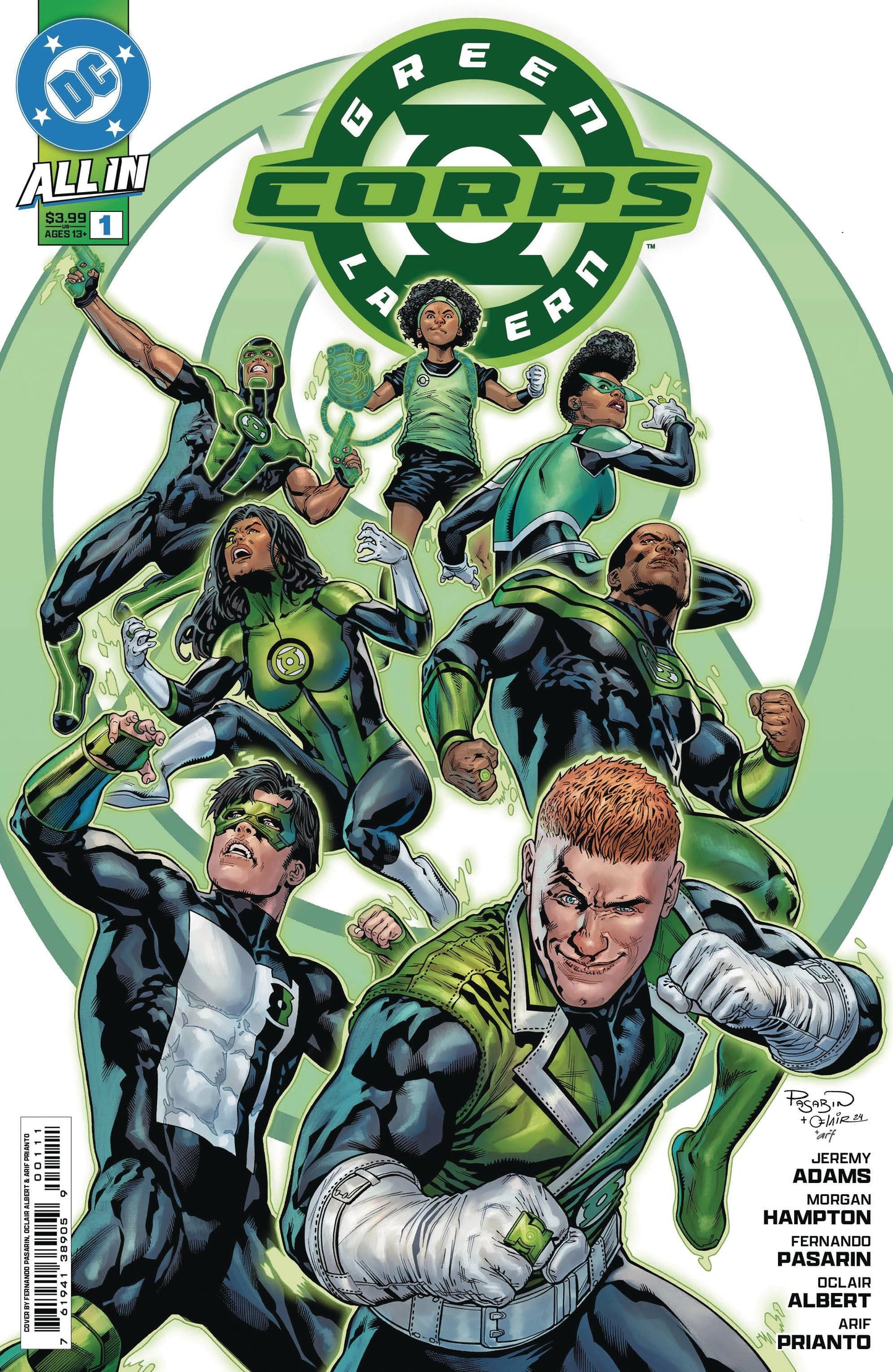 DC COMICS GREEN LANTERN CORPS #1