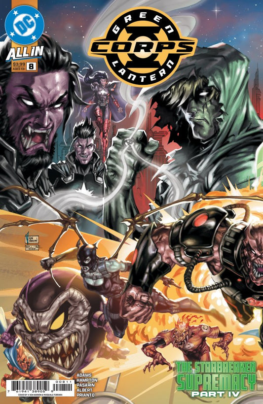 DC COMICS GREEN LANTERN CORPS #8